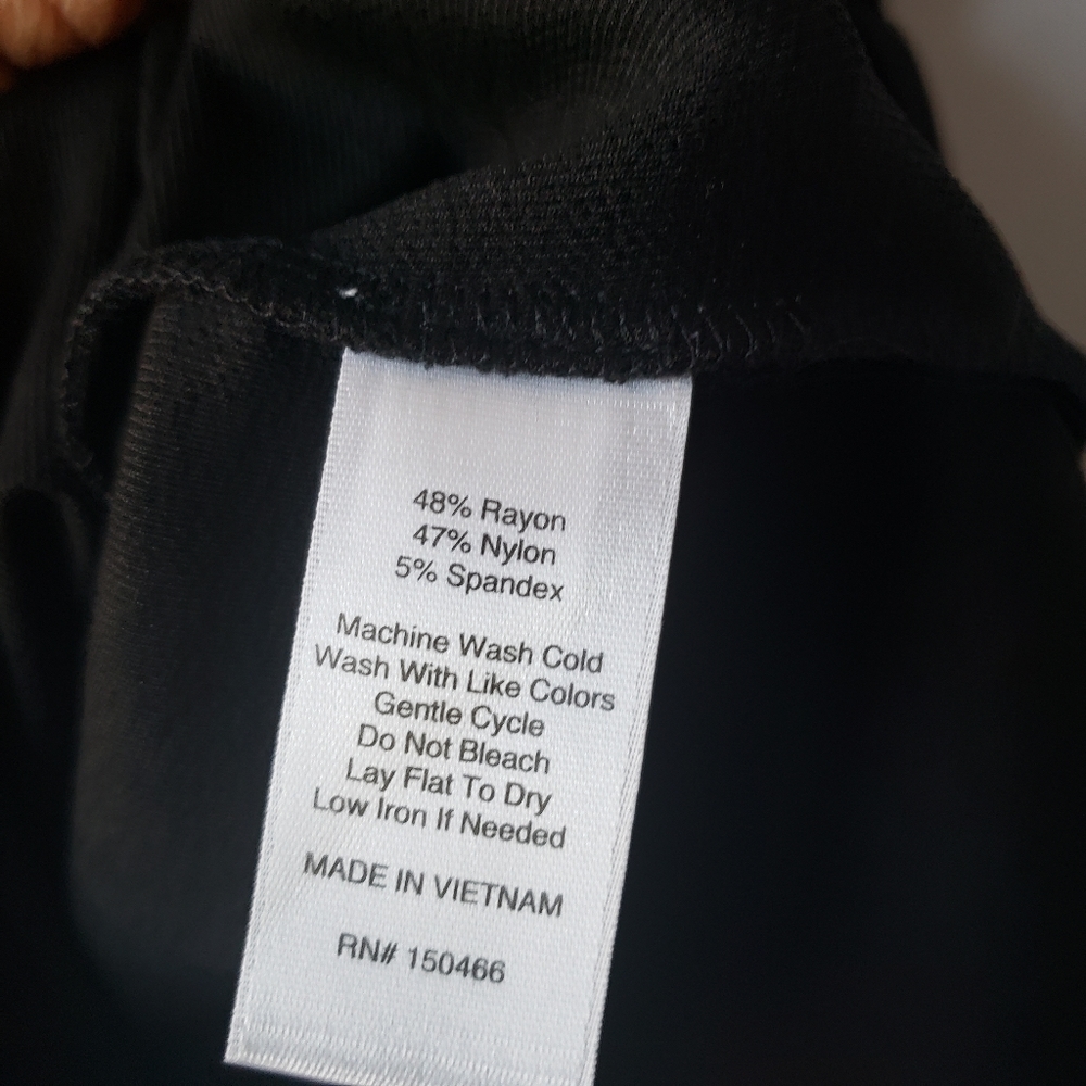 41 Hawthorn Stitch Fix Button Detail Black Dress View 5